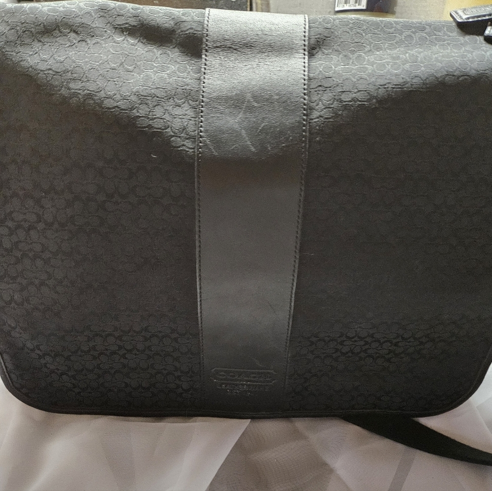 Vintage Coach Monogram Baby or Work Bag